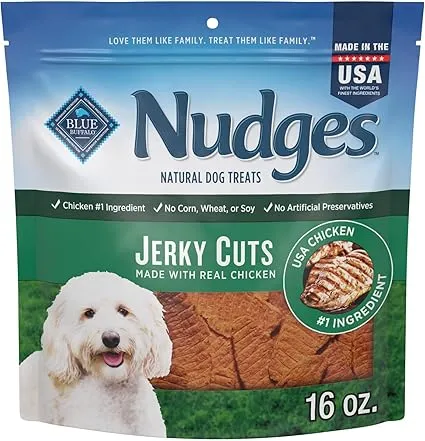 Blue Buffalo Nudges Chicken Jerky Bites