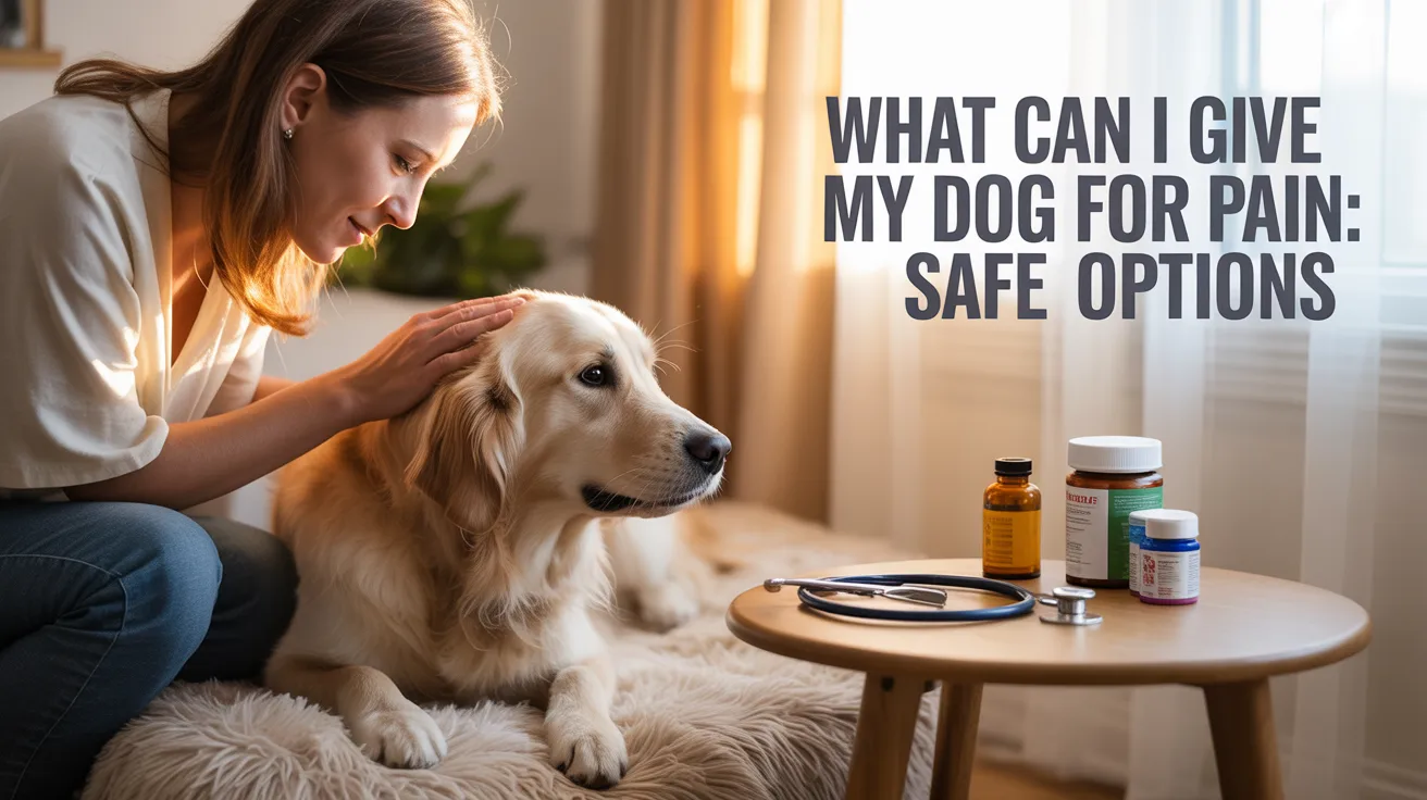 What Can I Give My Dog For Pain : Safe Options