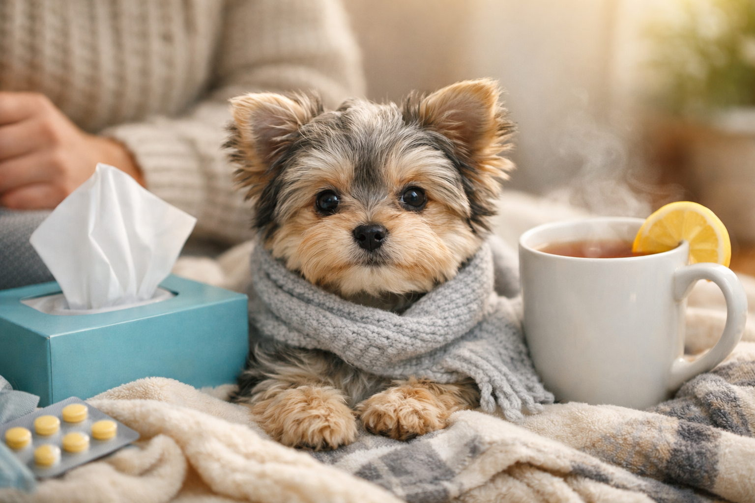 can dogs get the flu from humans